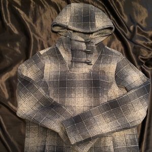 Women's North face fleece hooded pullover